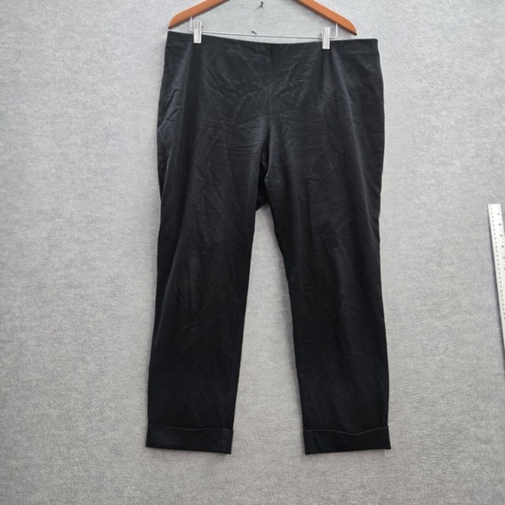 J.‎ Jill Women Pants 18 Black Dress Pants Premium Bi-Stretch Pull On 25" Inseam
